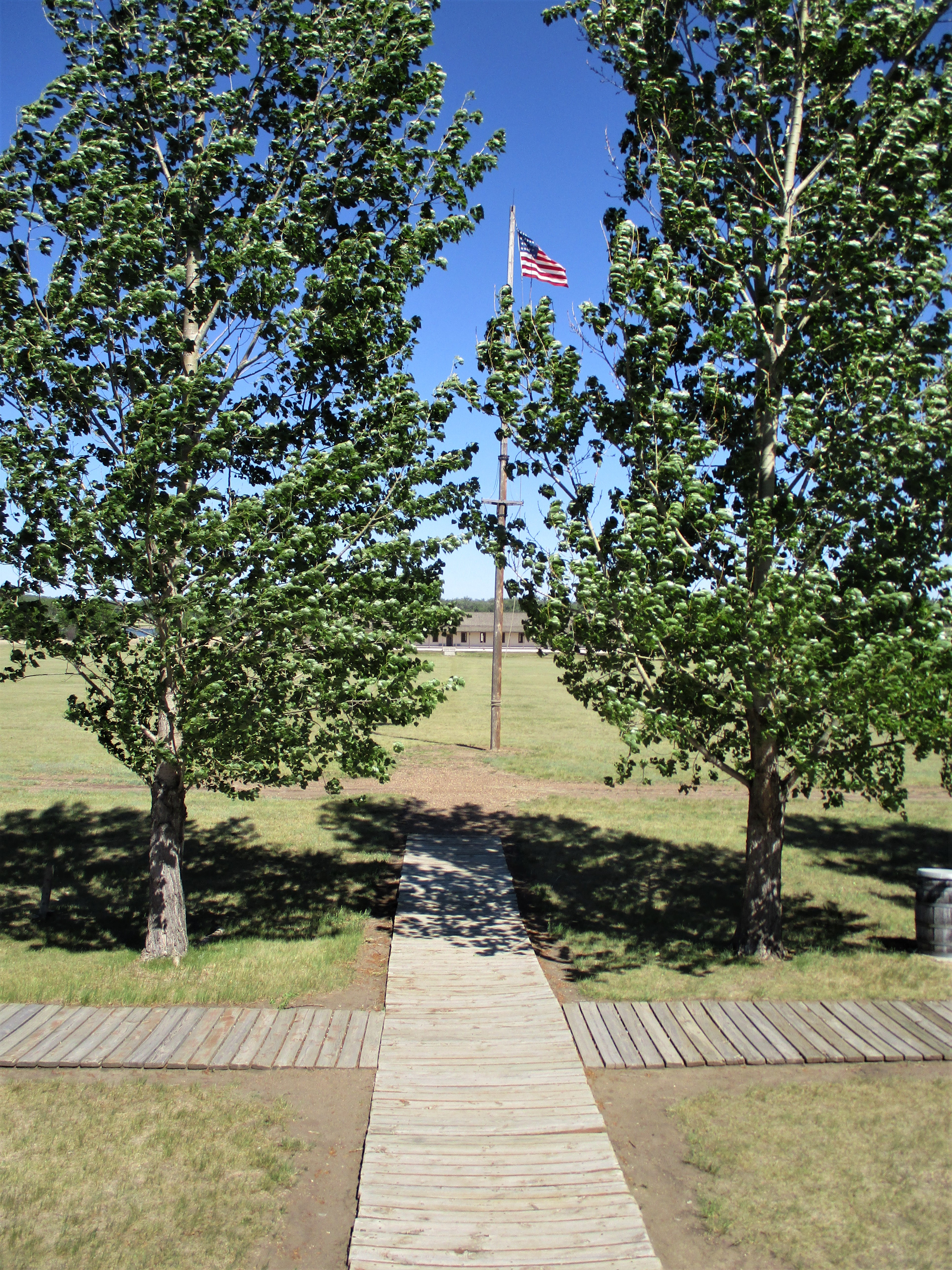 Fort Abraham Lincoln Custer's view