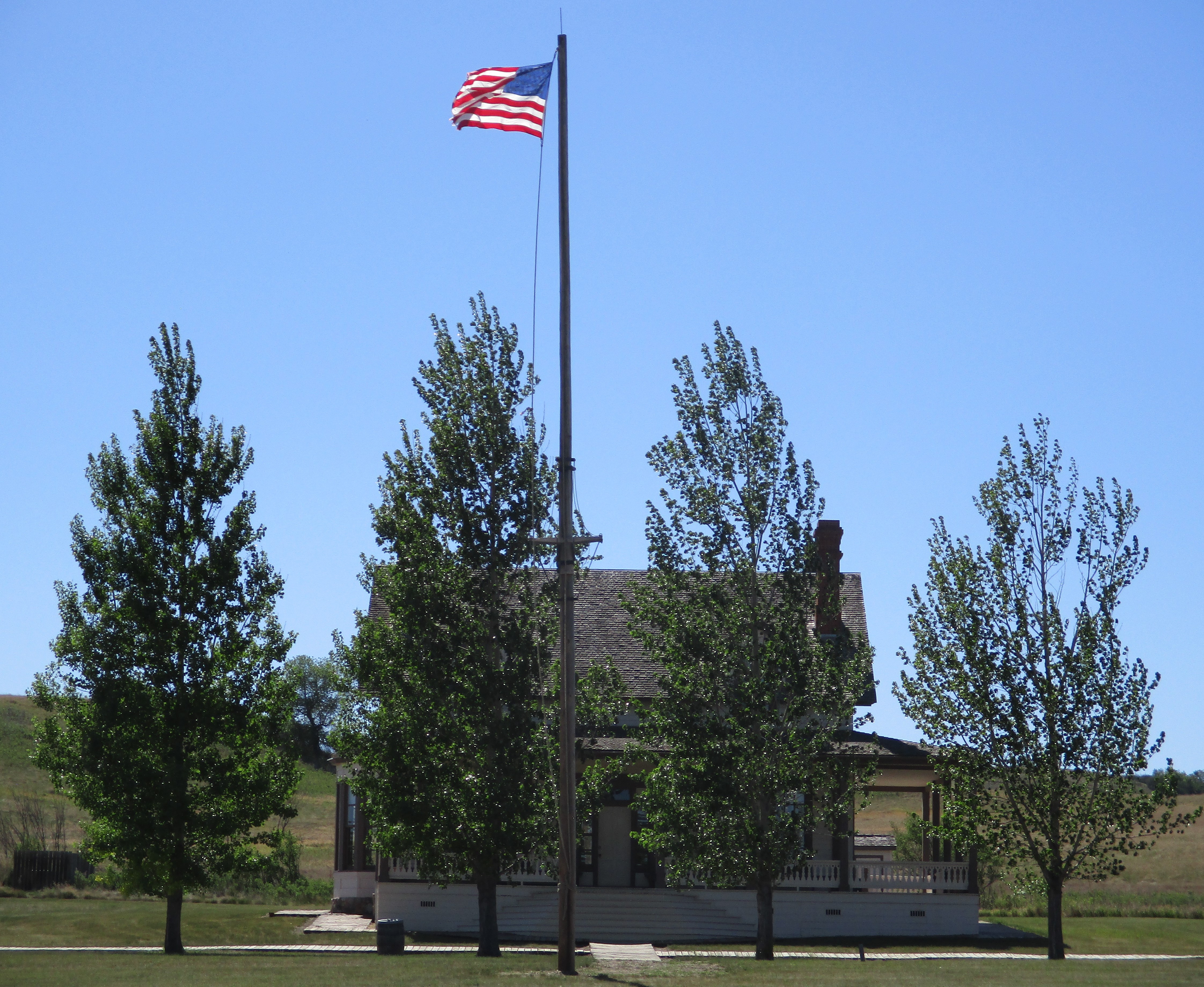 Fort Abraham Lincoln Custer's Q