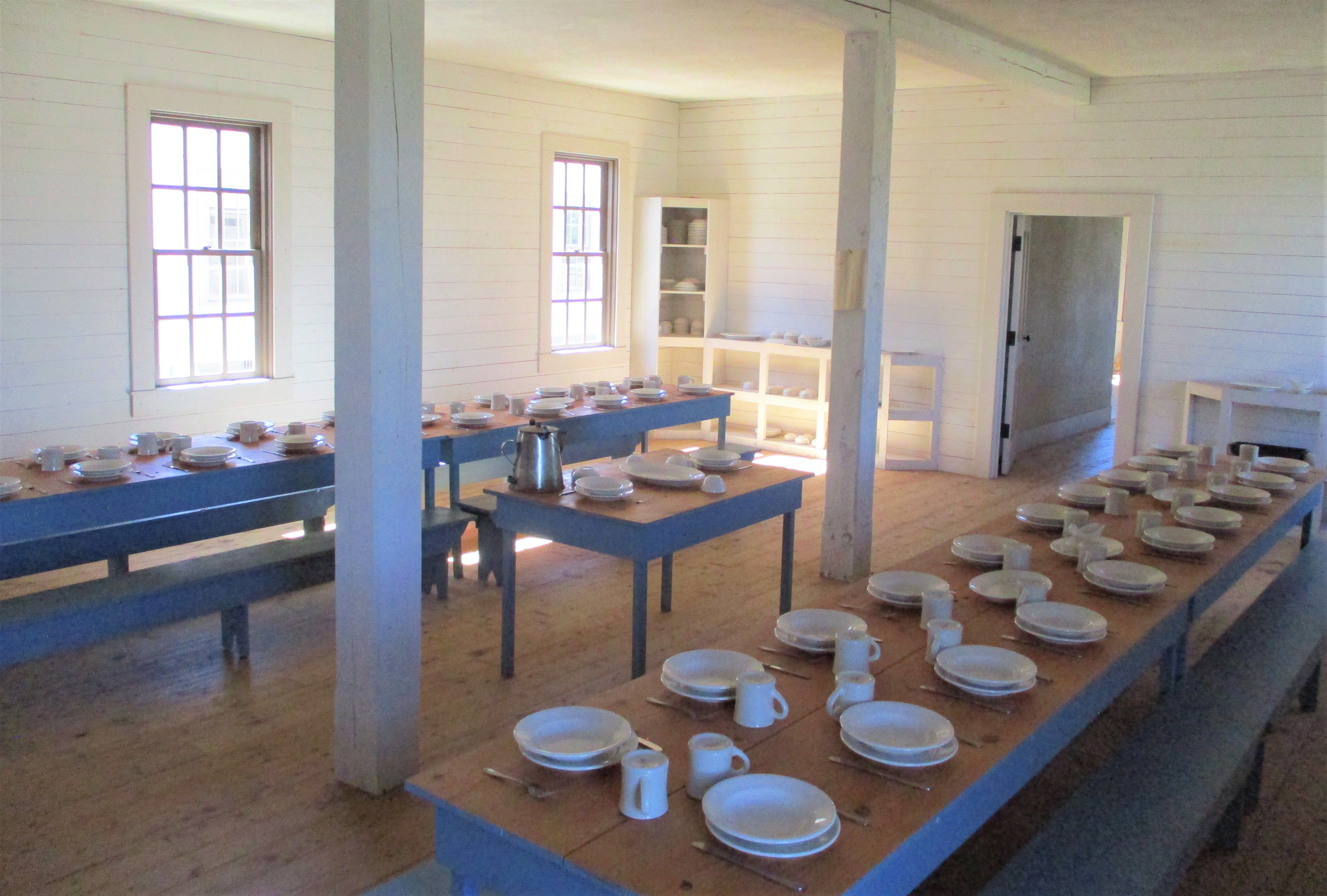 Fort Abraham Lincoln Barracks