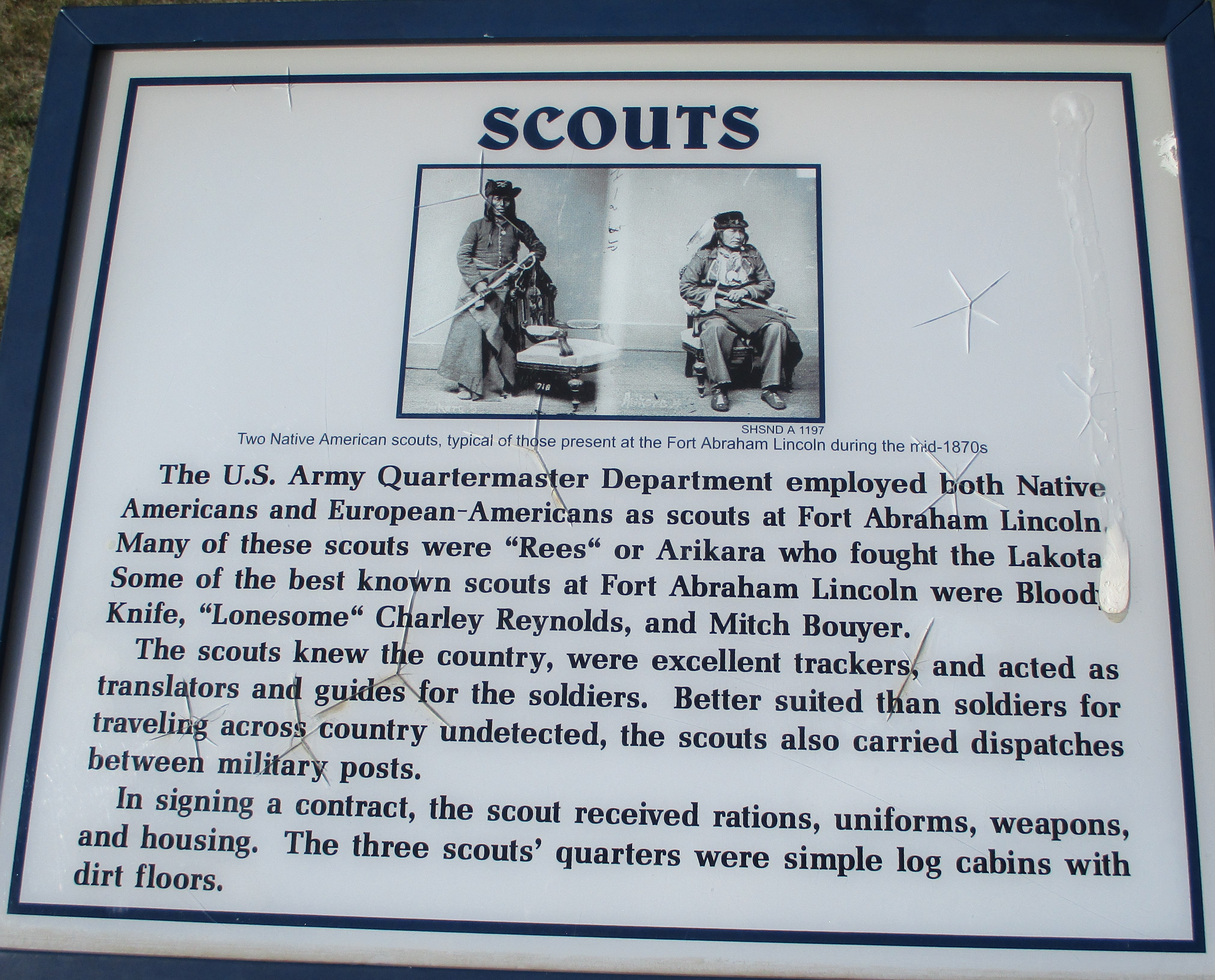 Fort Abraham Lincoln Infantry Post